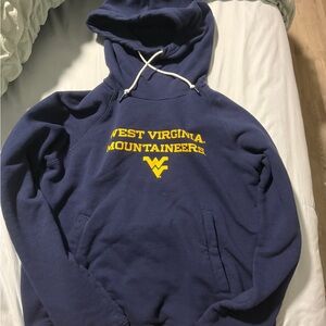 Nike Blue and Yellow West Virginia Hoodie